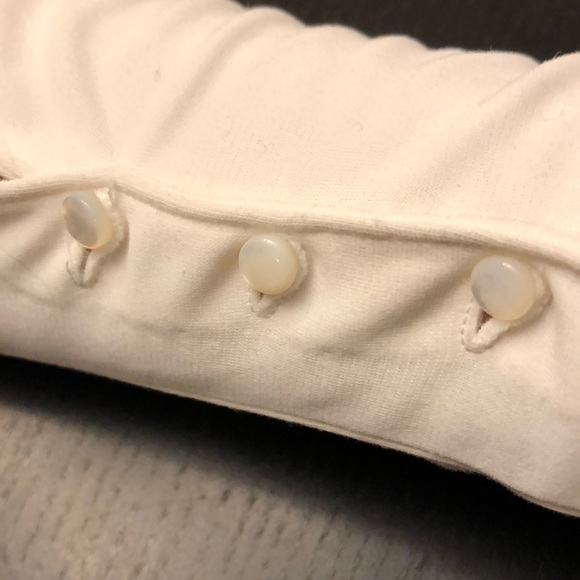 Bicep high white gloves - Picture 4 of 7